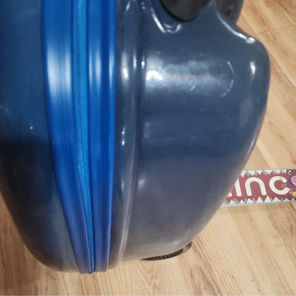 Zinc Flyte Shark Scooter Suitcase Children's Luggage carrying on vacation travel